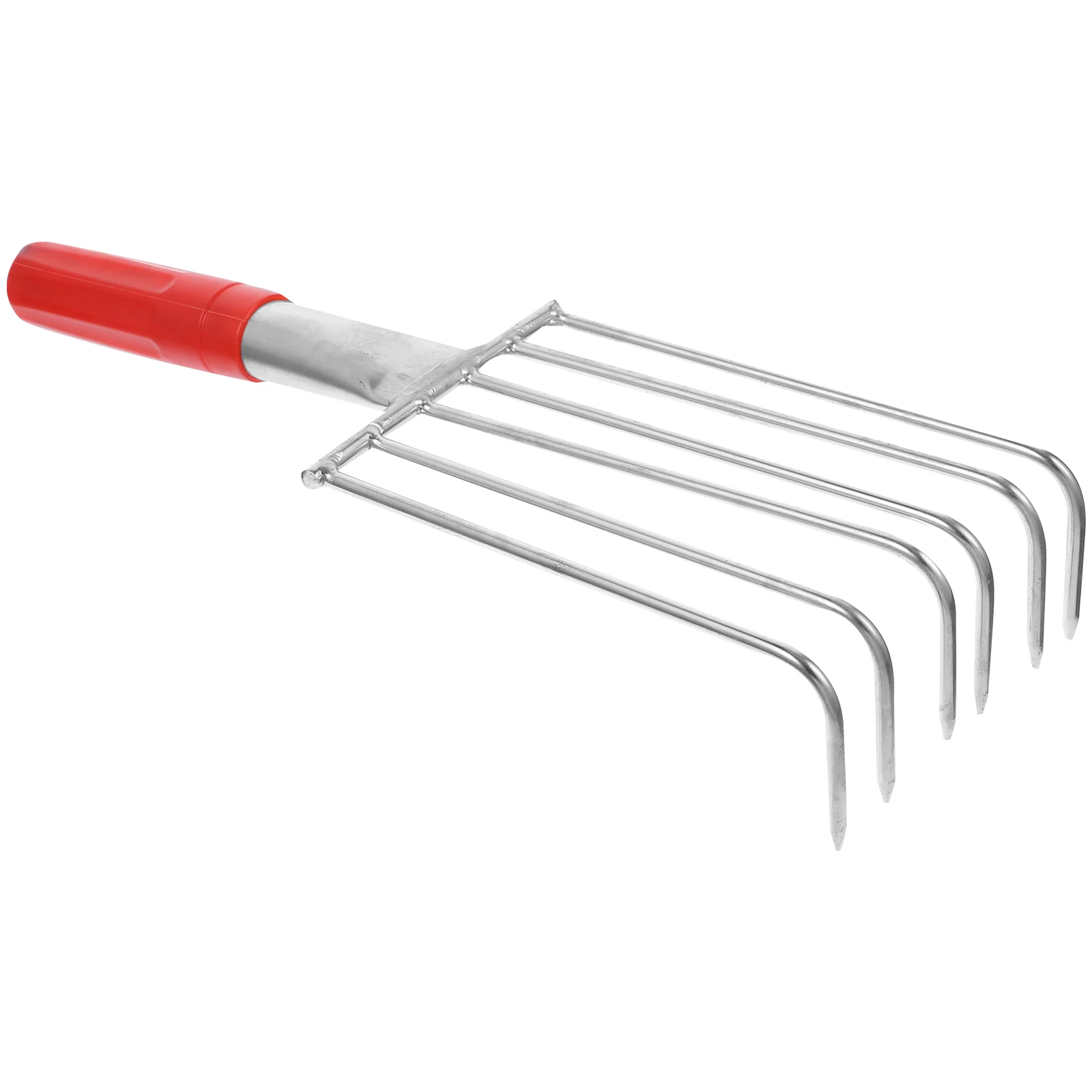 

Stainless Steel Durable H Rake Garden Tool for Digging Clams Oyster Shells Seafood Beach Shell Leaves H y Rake Claw