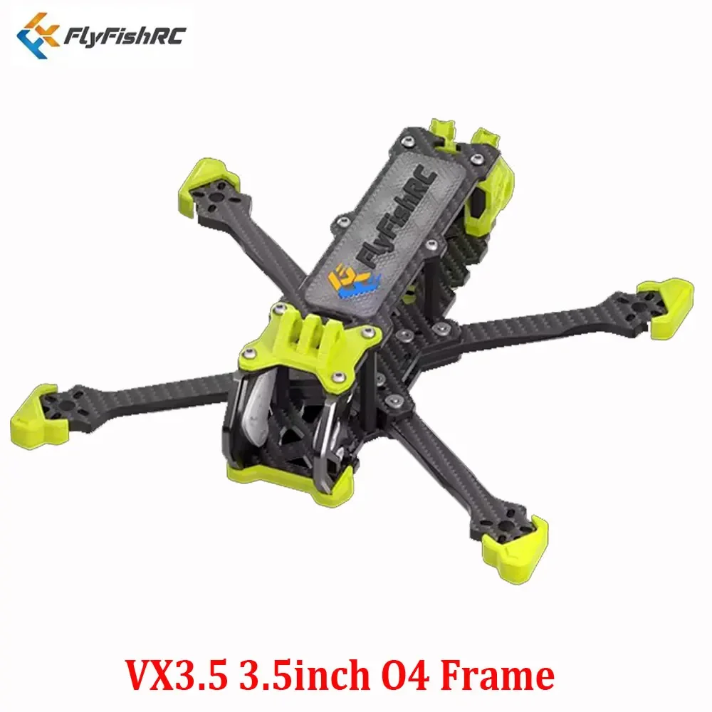 FlyFishRC Volador VX3 VX3.5 O4 FPV Frame 3 inch 3.5 inch Compatibel met O4 Air Unit Voor FPV RC Freestyle Quadcopter Kit