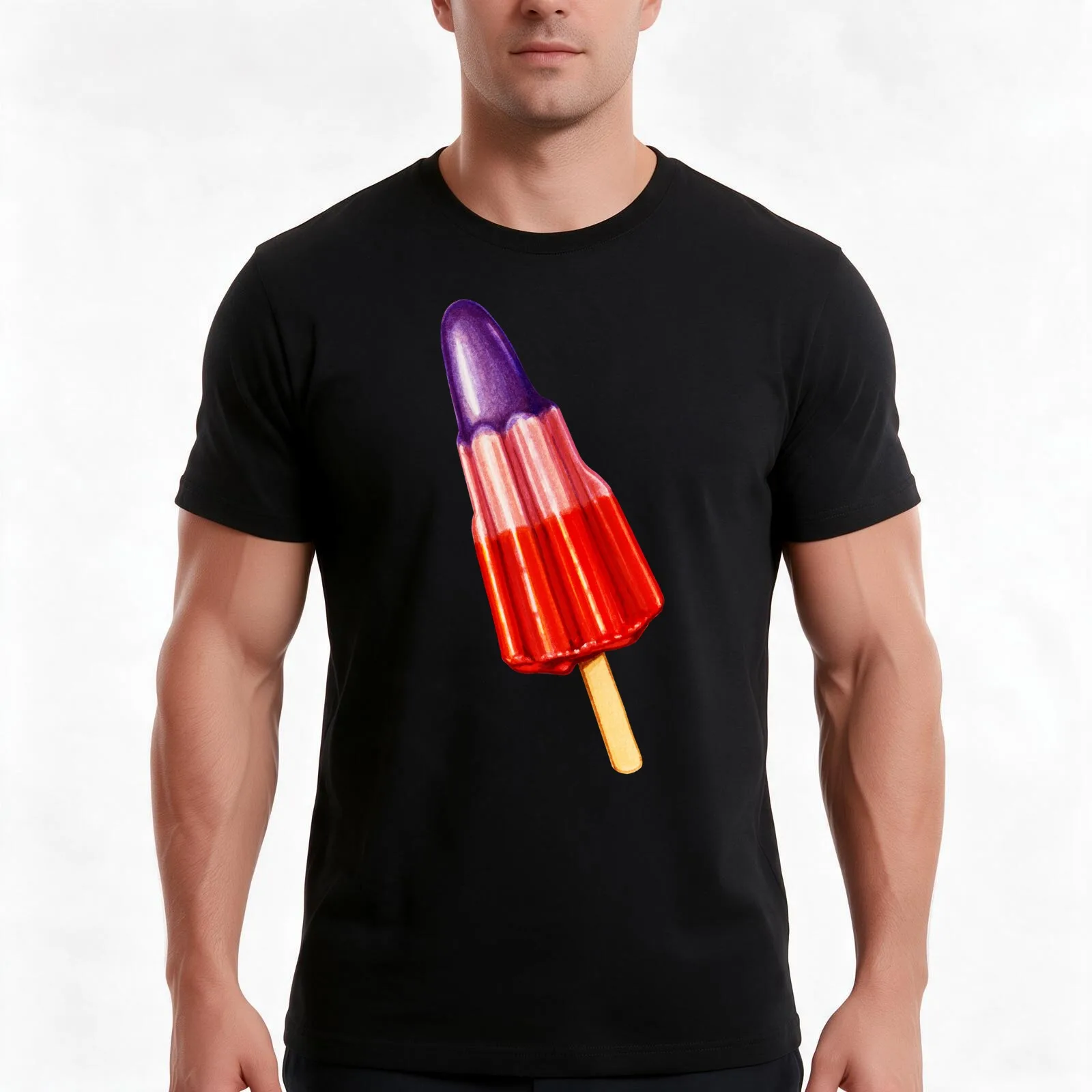 Zoom Ice Lolly Pattern 2 Men T Shirt t shirts for man graphic tees