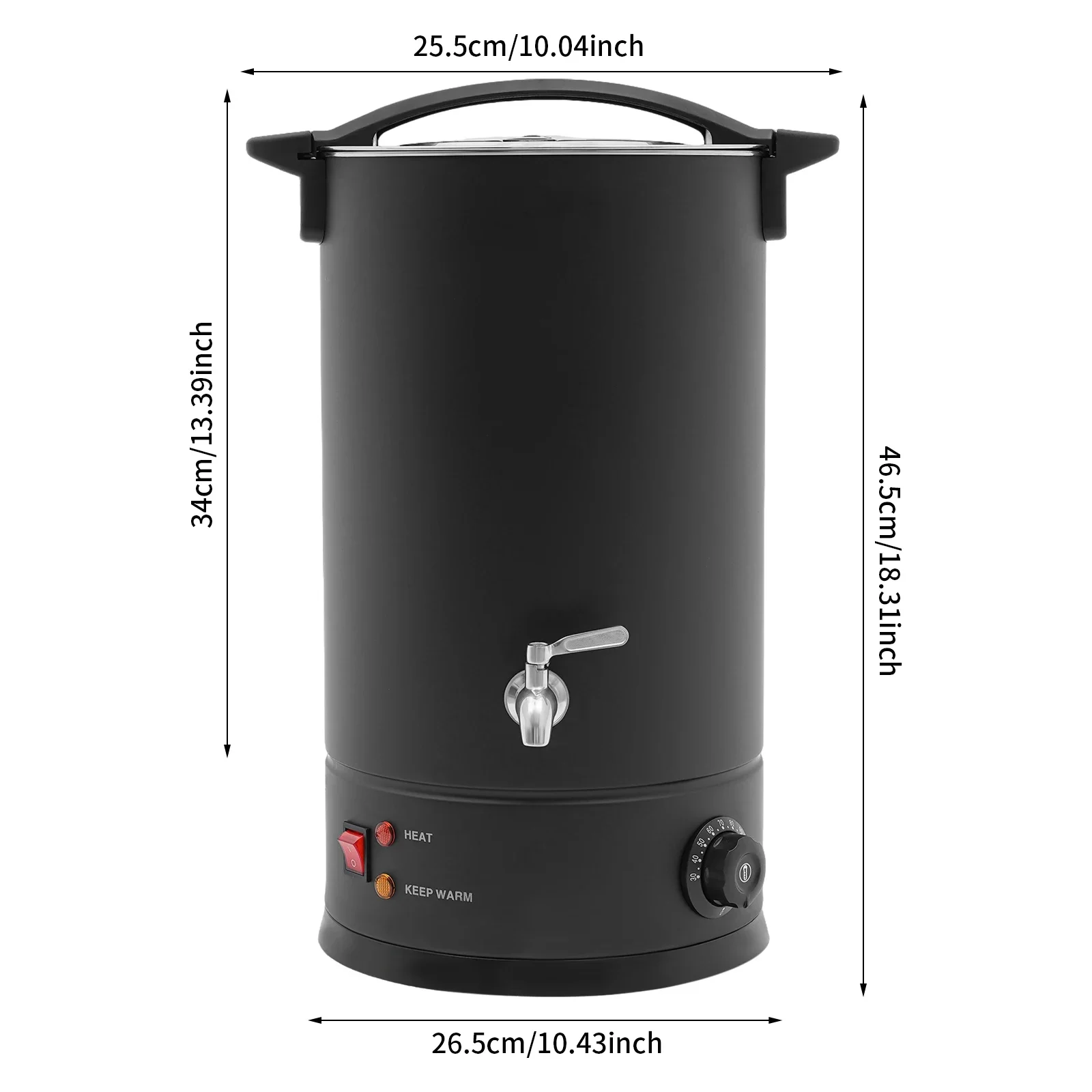 8L/10L/12L/15L Elektrische Wax Melt Oven Wax Smelter Kit Rvs voor Smelten Wax kokend Water Maken Thee