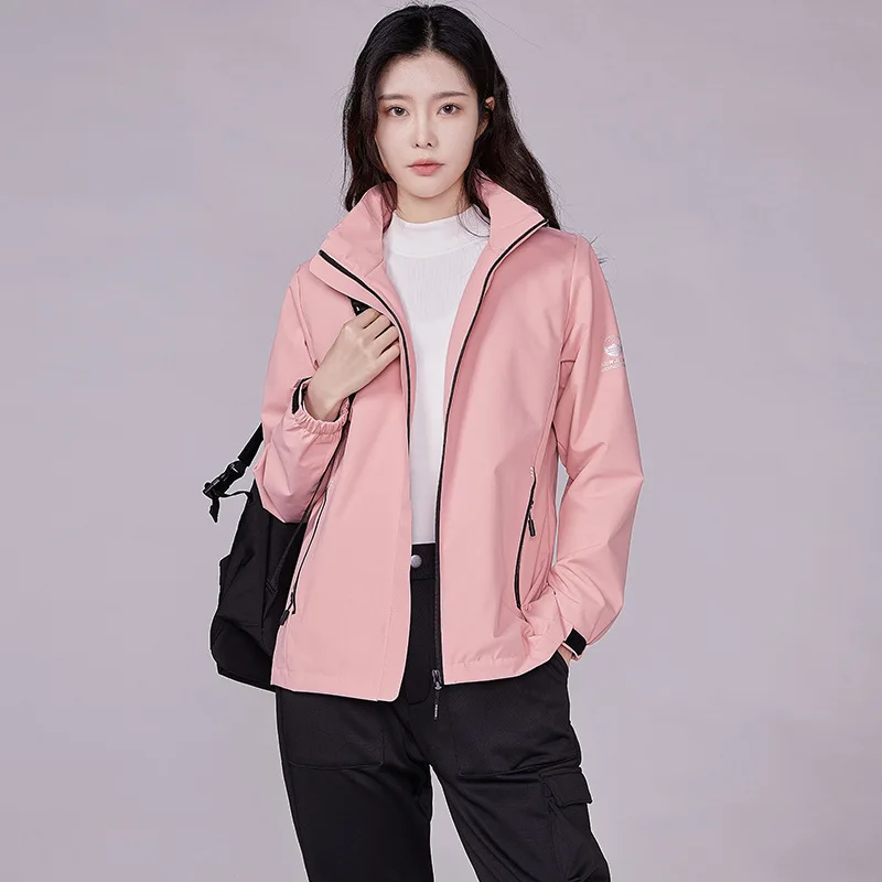 

Spring and Autumn New Outdoor Jackets Couples Clothes Waterproof Windproof Breathable Sports Jacket Climbing Clothes