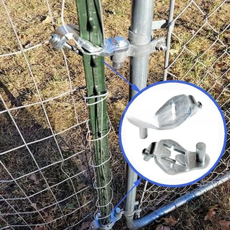 for Gate hinge pin door latch door bolt fence gate axle for easy installation of gate on metal t-post