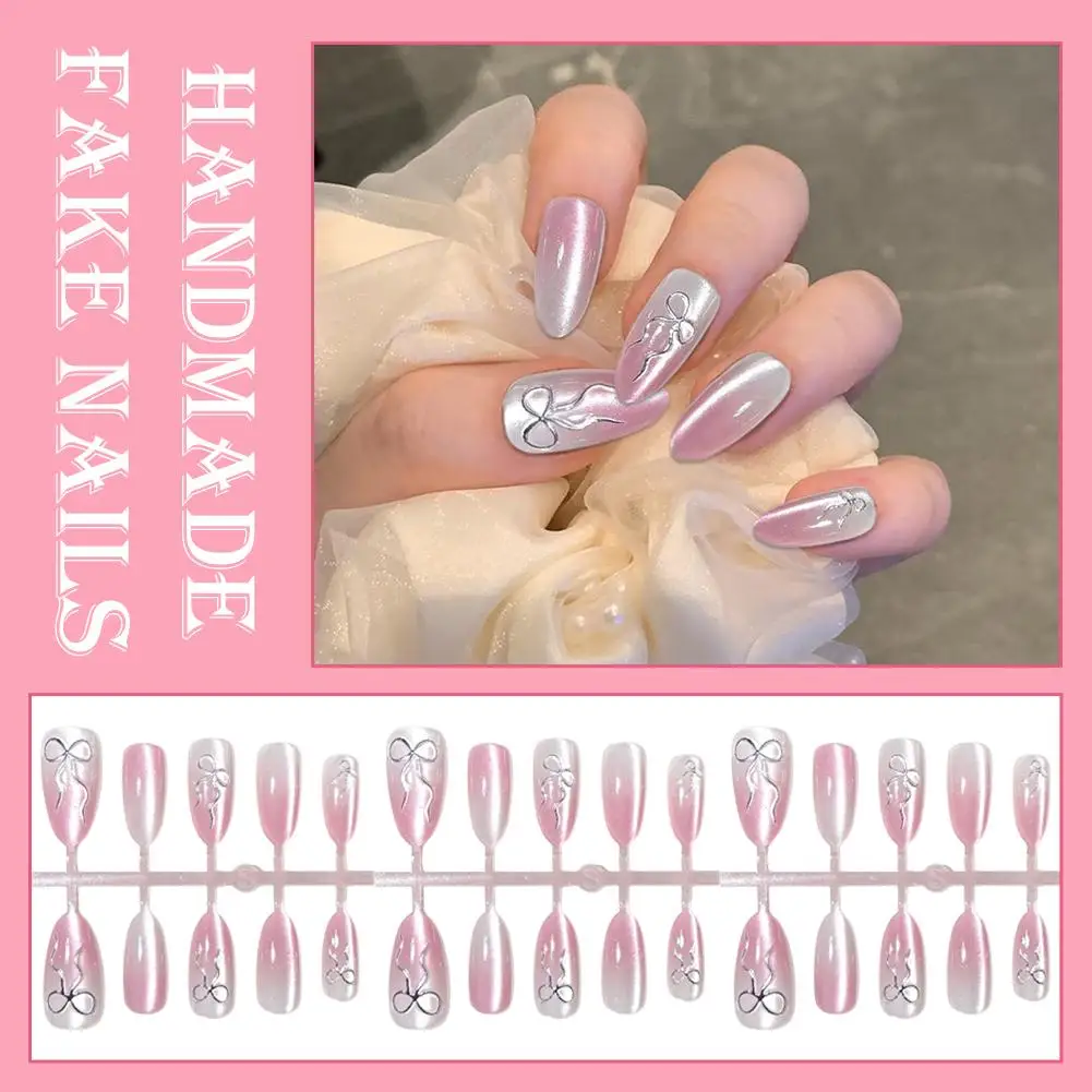 Faux ongles de manucure à la mode, armure faite à la main et pointes détachables, outil d'art de décoration