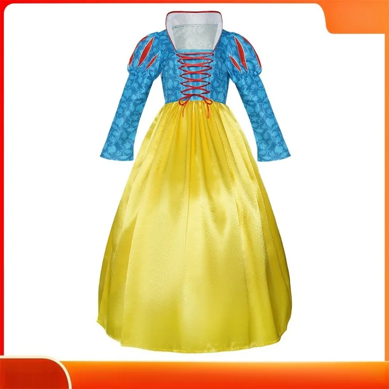

Костюм для косплея Белоснежки, платье принцессы Белоснежки, аниме-костюм для двухмерных сценических выступлений, ролевых игр и вечеринок, нарядный костюм для переодевания.