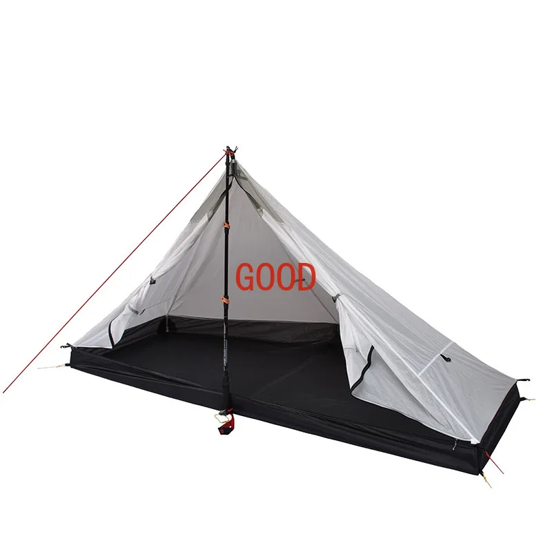 Asymmetric Shape 220x63/73x100CM Fit Hilleberg SOULO 1 No-See-Um Net 360 Grams Tipi Tent INNER