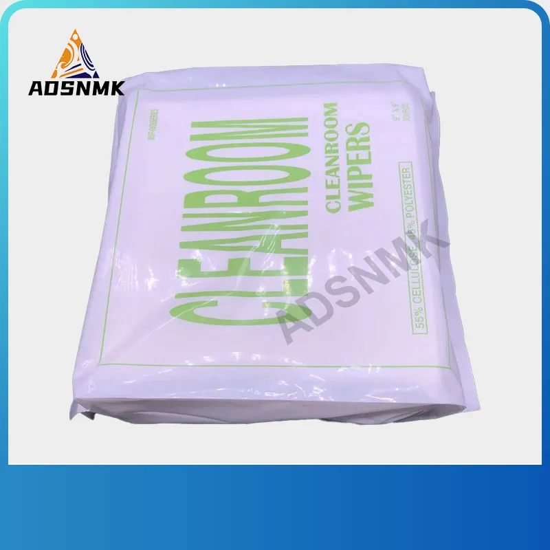 300pcs/bag 0609 Dust-free Paper Industrial Absorbing Laboratory Electrostatic Dust Solvent Ink Removal Wipe Fiber Optic Clean