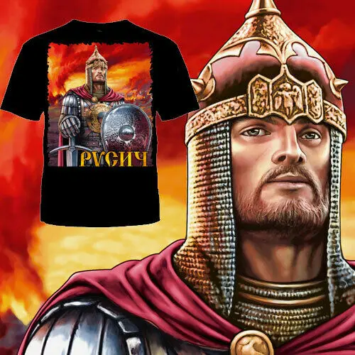 Russian Slavic Warrior Russia Putin Military Cult T-Shirt 100% Cotton O-Neck Summer Short Sleeve Casual Mens T-shirt Size S-3XL