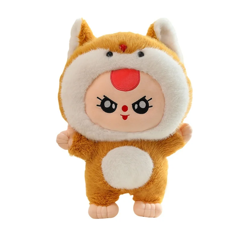 Fatkun Plüschtier, 3 Jahre alt, goldener Nerz, Samt, große Stofftierpuppe, weicher Schlafbegleiter, Kindergeschenk, Baby-Sicherheitsdecke