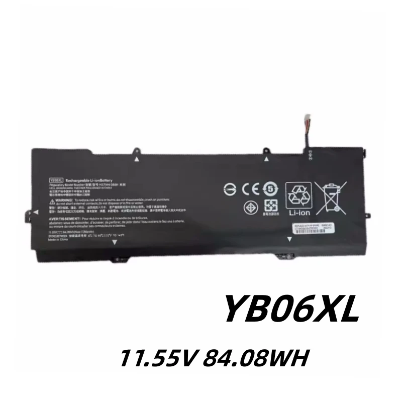 

YB06XL 11.55V 84.08WH Laptop Battery For HP Spectre X360 15-CH000NO CH004NB CH011DX CH006NG 928427-271 HSTNN-DB8H HSTNN-DB8V