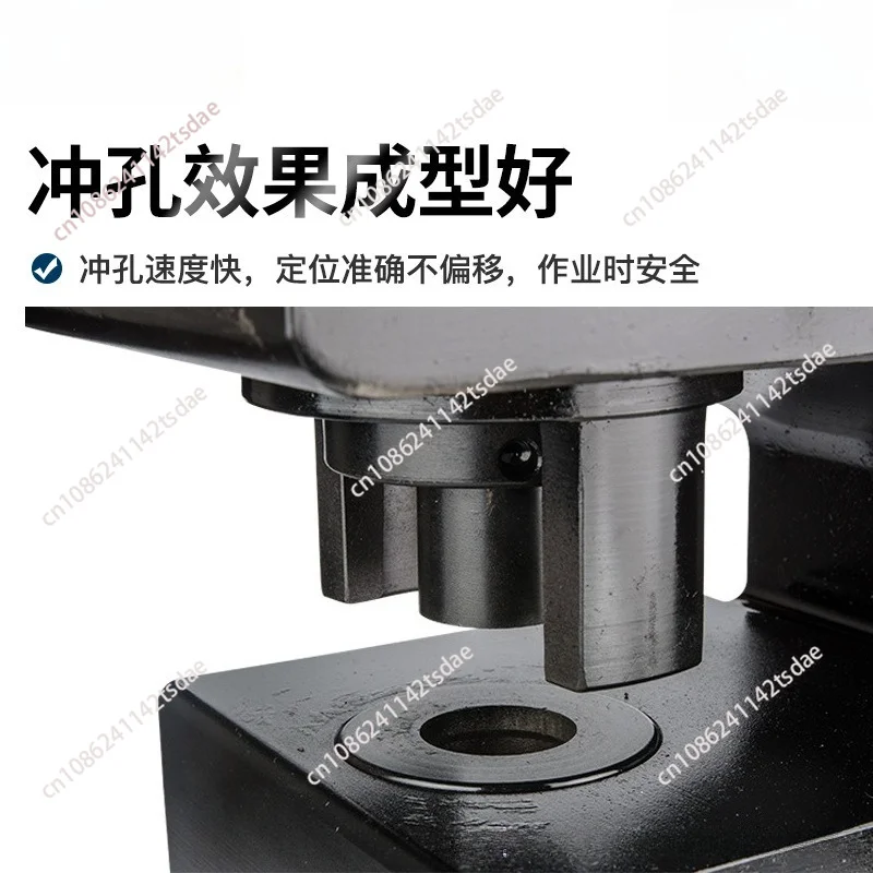 Hydraulic punching machine CH7580A100 channel three-sided punching machine, angle iron angle steel channel raw material