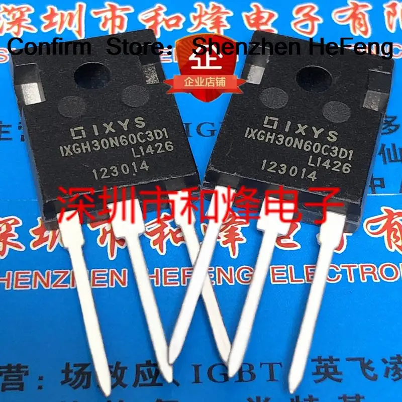 5PCS-10PCS IXGH30N60C3D1  TO-247 600V 30A  NEW AND ORIGINAL ON STOCK