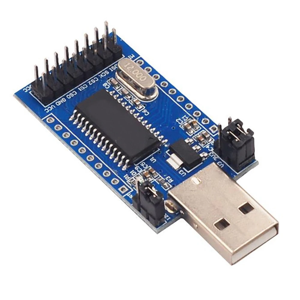 

A98Z 341 Module USB To UART IIC SPI TTL ISP EPP/MEM Parallel Port Converter