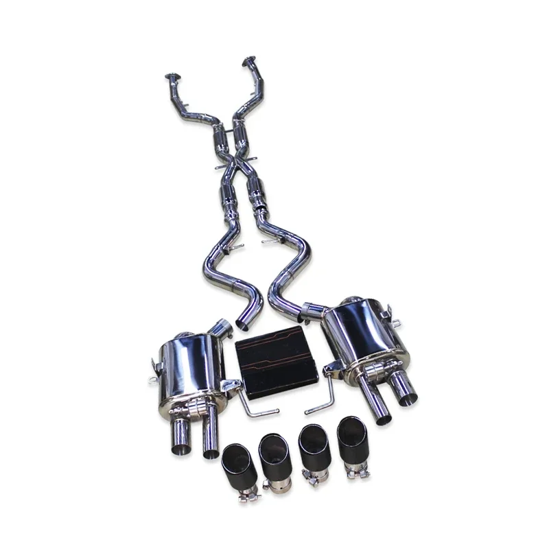 high quality Car Exhaust catback muffler For stainless steel exhaust pipes exhaust control valve