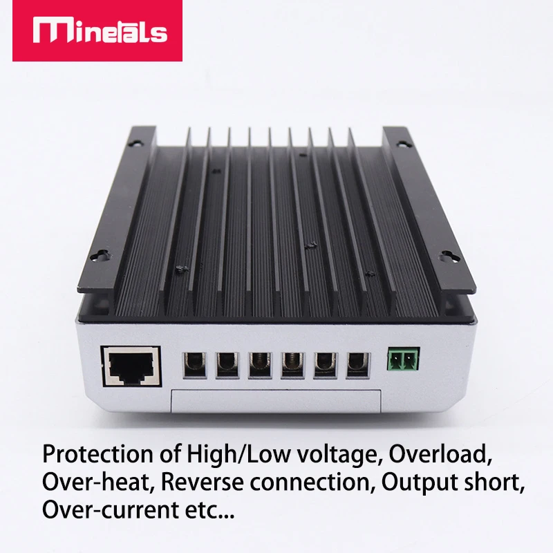 Controlador MPPT inteligente de 12V y 24V, cargador Solar automático con Bluetooth, WiFi, 10A, 20A, 30A, 40A, 50A, 60A, PV, almacenamiento de energía para autocaravana