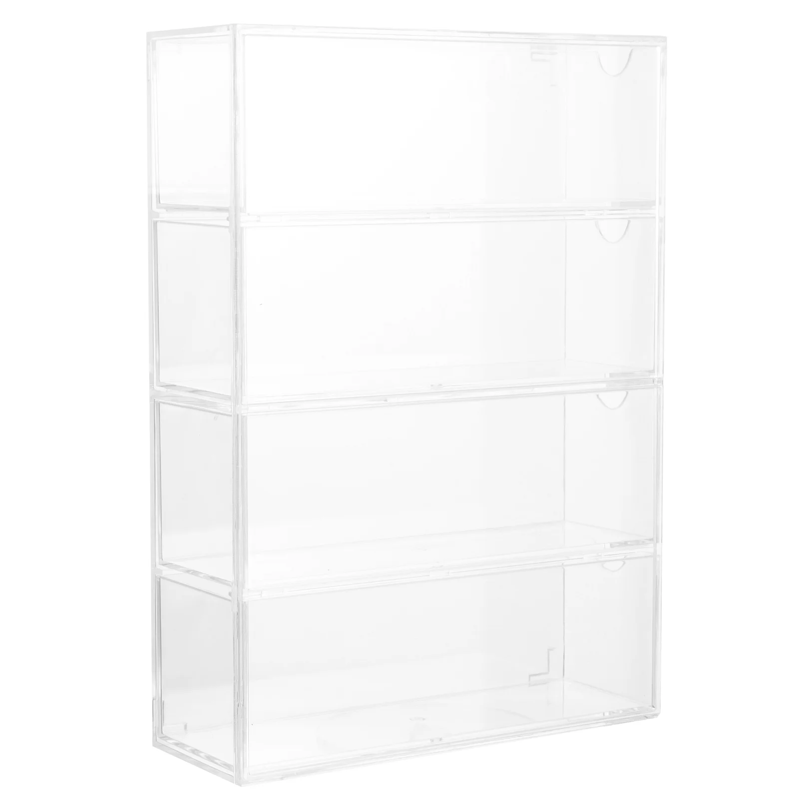 

Sunglasses Organizer Eyeglass Storage Box Transparent Acrylic Drawer Stackable Display Case For Glasses Accessories Stationery