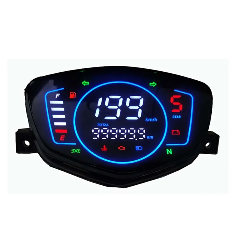 

Lasting Motorcycle Tachometer Instrument Assembly Digital Meter For L135 LYMC8 LYM110