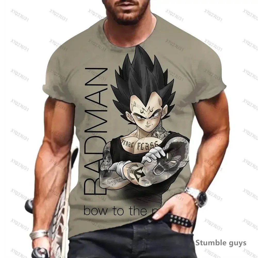 Summer Dragon Ball Tshirt Men Boys Clothes Girls Super Kids T-Shirt Super Saiyan Tops Goku Sweatshirt Vegeta image 6