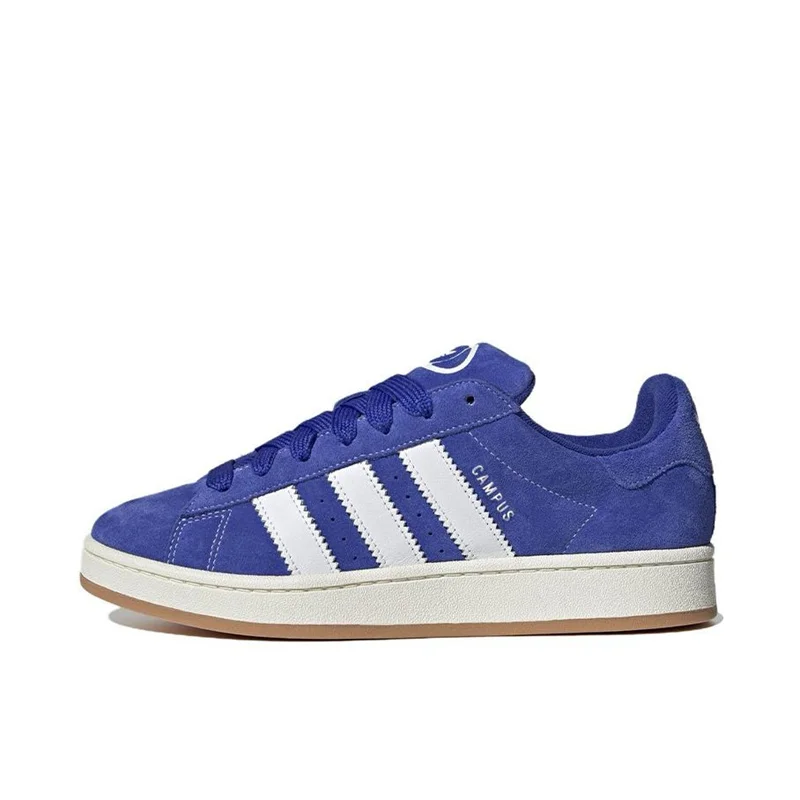 Adidas Originals Campus 00s Mulheres Azul e Branco Low Top Fashion Sneaker Resistente ao Desgaste Treinamento Alemão Sapatos de Skate