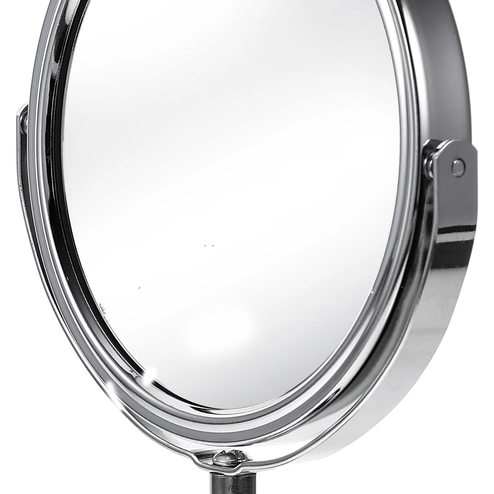 

Tabletop Makeup Mirror 360 Degree Rotatable Double Sided Elegant and Generous Look for Personal Use Tabletop Mirror