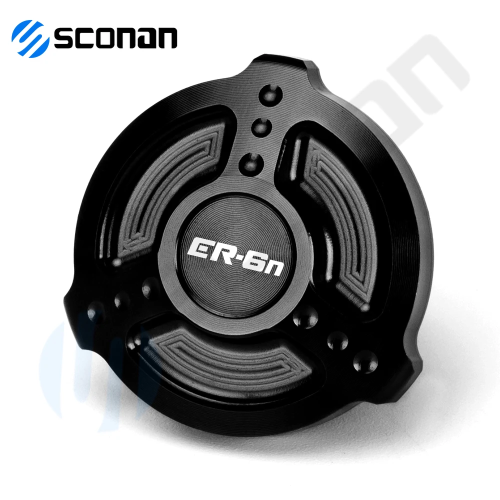 

Motorcycle Aluminum Engine Oil Tank Cap Oil Filler Cup Accessories For KAWASAKI ER6N ER-6N ER 6N ER6 N 2006-2016 2015 M20*2.5