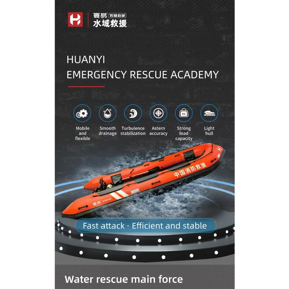 قارب إنقاذ قابل للنفخ عالي الجودة بسعر تنافسي، قارب إنقاذ خفيف الوزن من أعلى المستوى #6