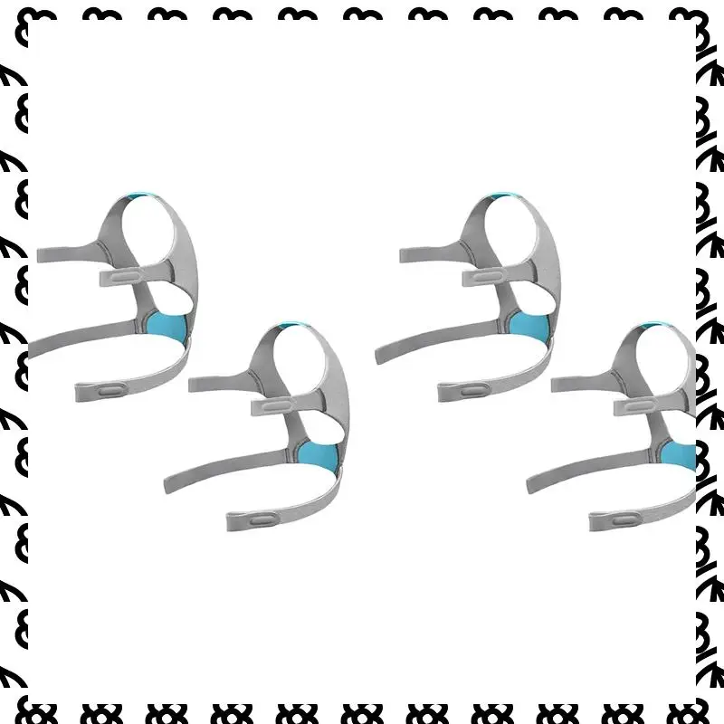 

A07I Сменный ремешок для головного убора из 4 шт. для маски CPAP с носовой подушкой N20, головные уборы CPAP, совместимые с N20, регулируемая повязка на голову