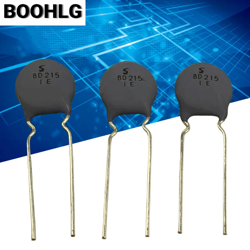 

5PCS 8D215 Thermistor Gray 15MM 8D2-15 8R SEMITEC NTC8.0 1D215