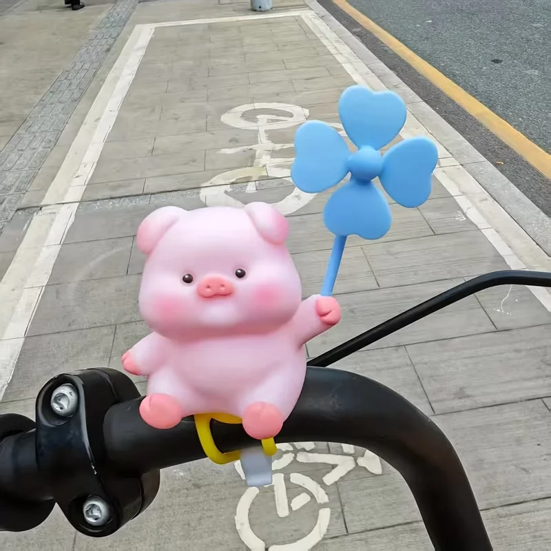 1 Cute Animal Bicycle/Motorcycle Decoration - | Durable vinyl coating process, realistic design, bright colors