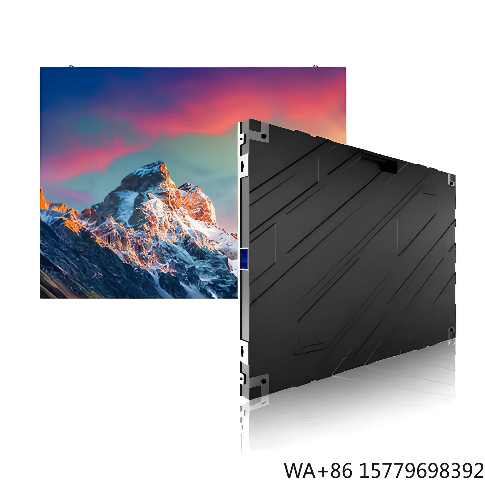 Outdoor Waterproof Advertising Video Player Screen 4x2m 2mm Poster TV Wall LED Display 5 Year Warranty 3500-4000cd/sqm 65410