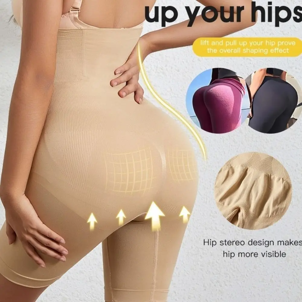 Po-Former Taillentrainer Bauchkontrolle Hohe Taille Damen Bodyshaper mit Hakenverschluss Bauchstraffende Shapewear-Höschen für den Alltag