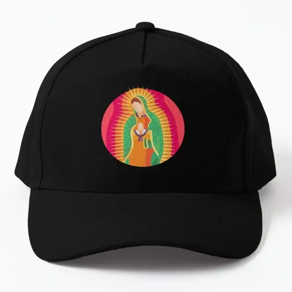 Virgin Of Guadalupe  Baseball Cap Hat Solid Color Casquette Czapka Bonnet  Boys Spring  Hip Hop Mens Fish Casual Printed Summer