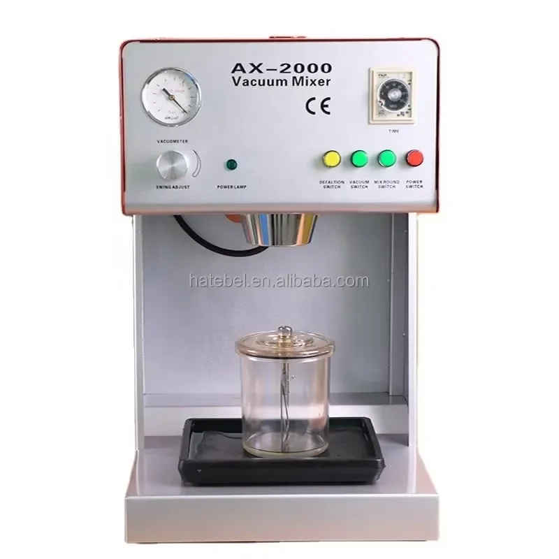 【2026】 High Quality AX-2000 Laboratory Equipment Plaster Mixer Vacuum Mixer