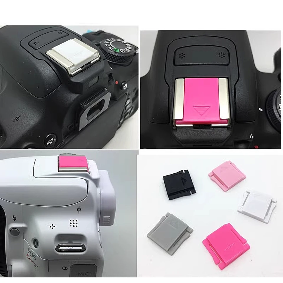Camera Flash Hot Shoe Protection Cover Universal accessories BS-1 For Canon Nikon Olympus Pentax Sony Fuji Leica Lumix DSLR SLR view 2
