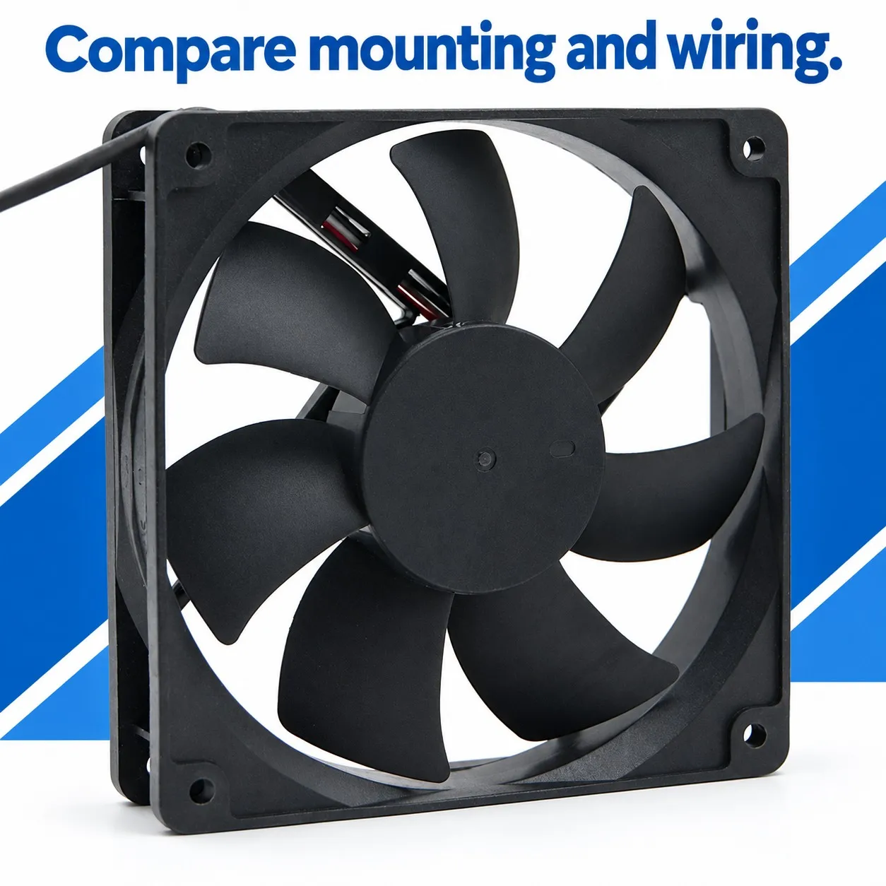 AD1212HB-A76GL PC Case Cooling Fan 120x120x25mm 12025 12V 0.37A 2200RPM Tachometer Dual Ball Bearing for ADDA
