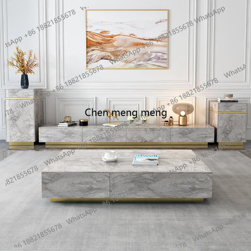 

Luxury Entertainment Tv Stands Display Creativity Cabinets Organizer Tv Table Universal Storage Suporte Para Tv Salon Furniture