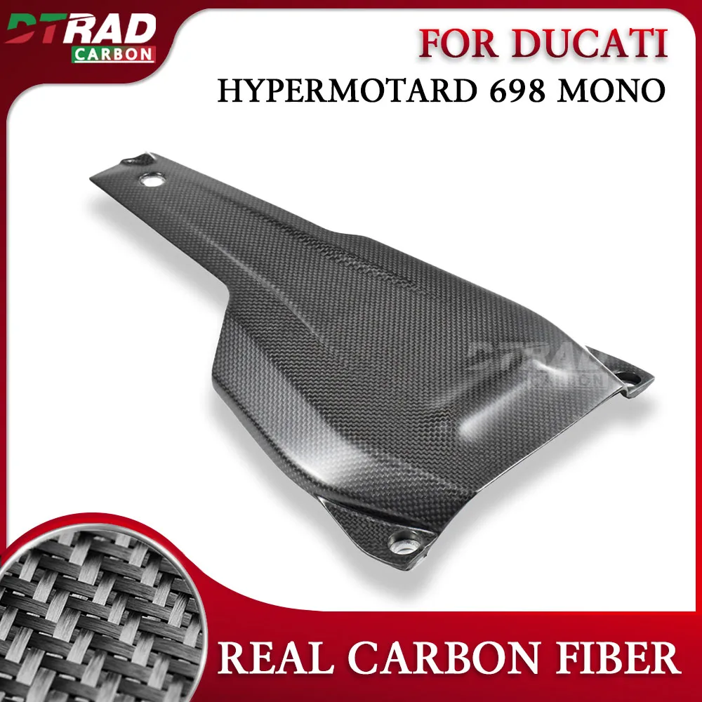 For New DUCATI Hypermotard 698 MONO RVE 2024 2025 Accessories Carbon Fiber Rear Tail Underseat Panel Tail Lower Protection Cover