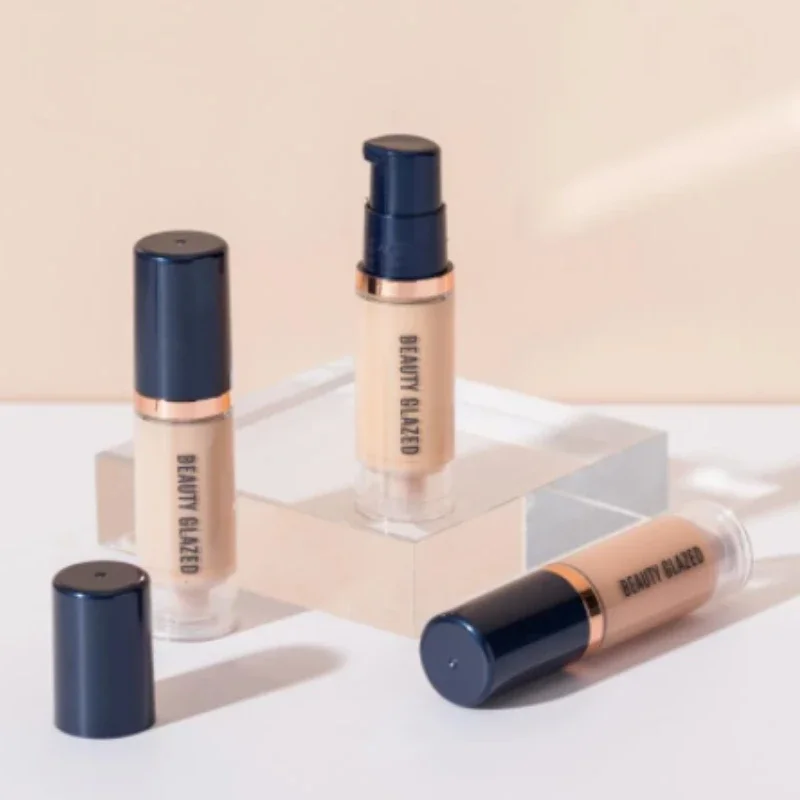 Matte Face Liquid Foundation Concealer Contour Cream Whitening Moisturizing Waterproof Long-lasting Oil-Control Make Up Cosmetic