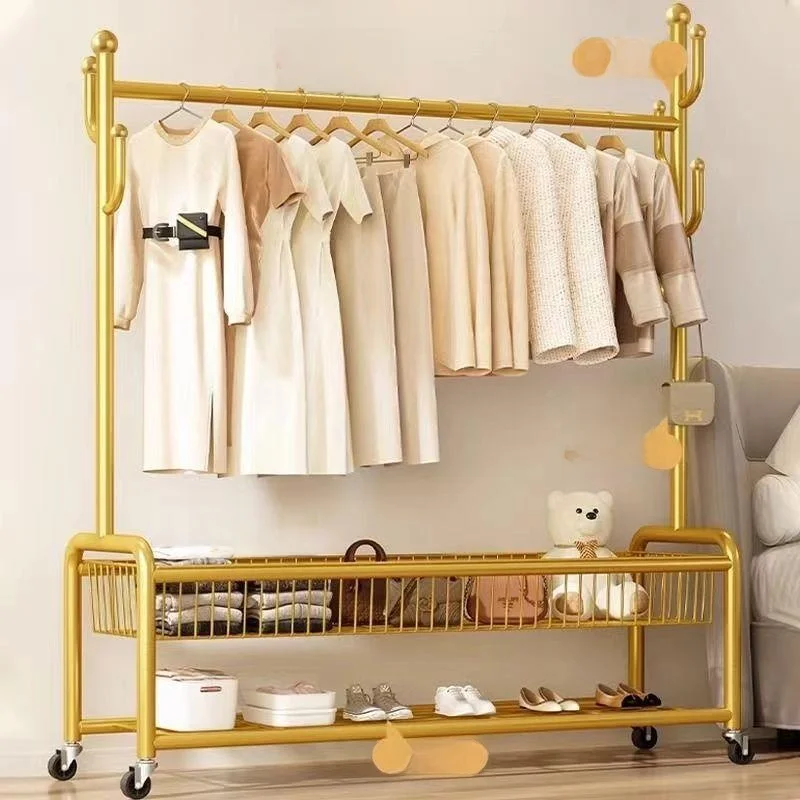 portable-single-rod-clothes-drying-rack-with-wheels-for-bedroom-living-room-balcony-coat-hanger-storage-organizer-small-size