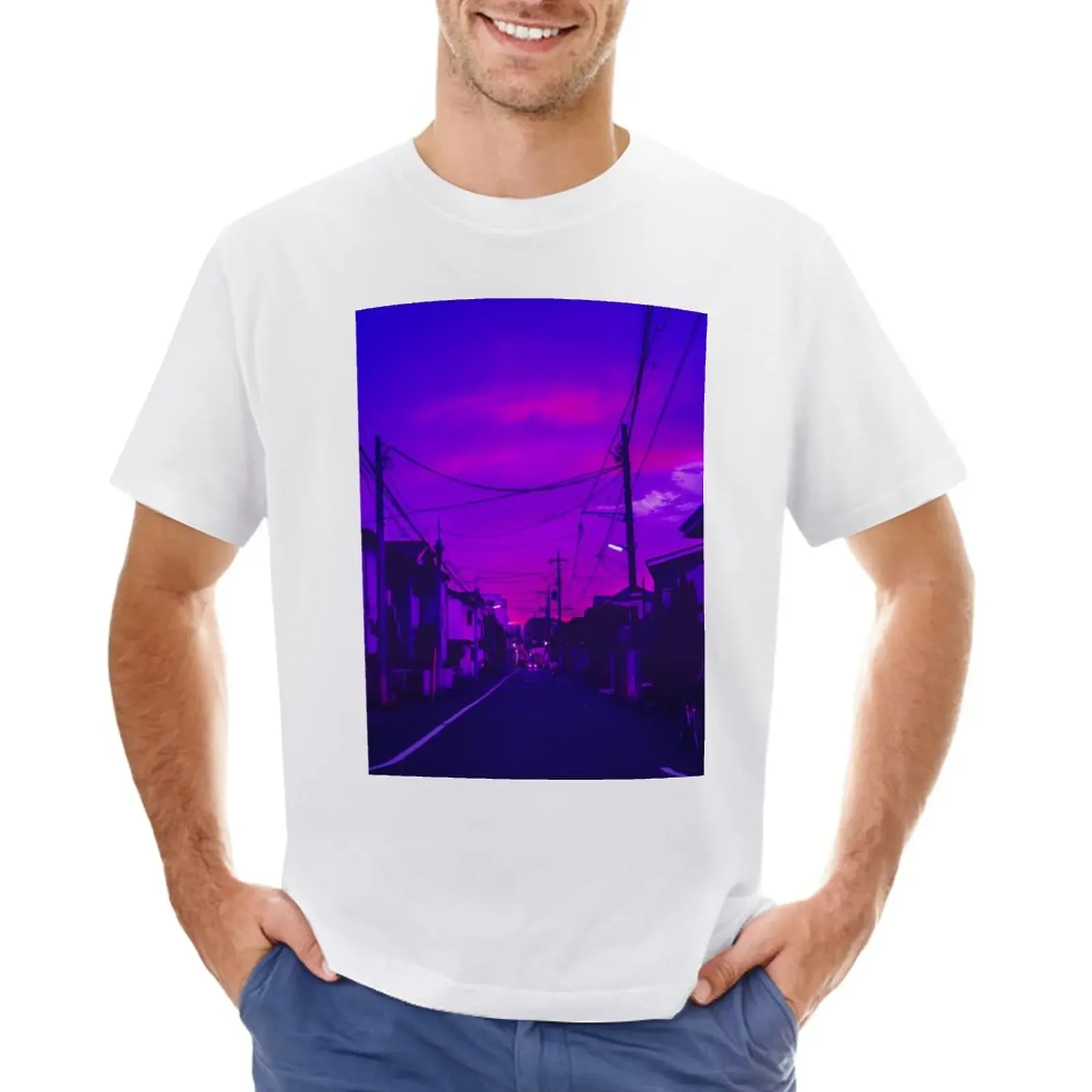 Tokyo Anime Skies T-Shirt cute clothes summer clothes graphics mens graphic t-shirts pack