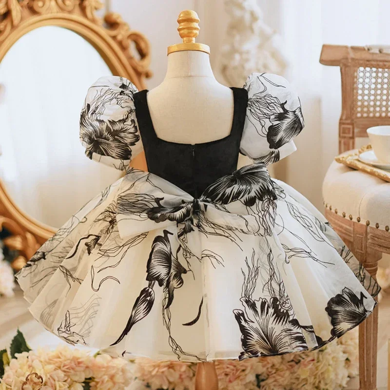 Light Luxury Children\'s Wear 2023 Fashion Sweet Beauty Children\'s Princess Casual Dress Birthday Party Clothes Mermaid Dresses