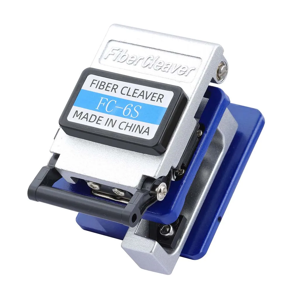 FTTH Fiber Cutter 12 Surface-Blades Optical Fiber Cable Cutting Tool Knife FC6S Fiber Cleaver