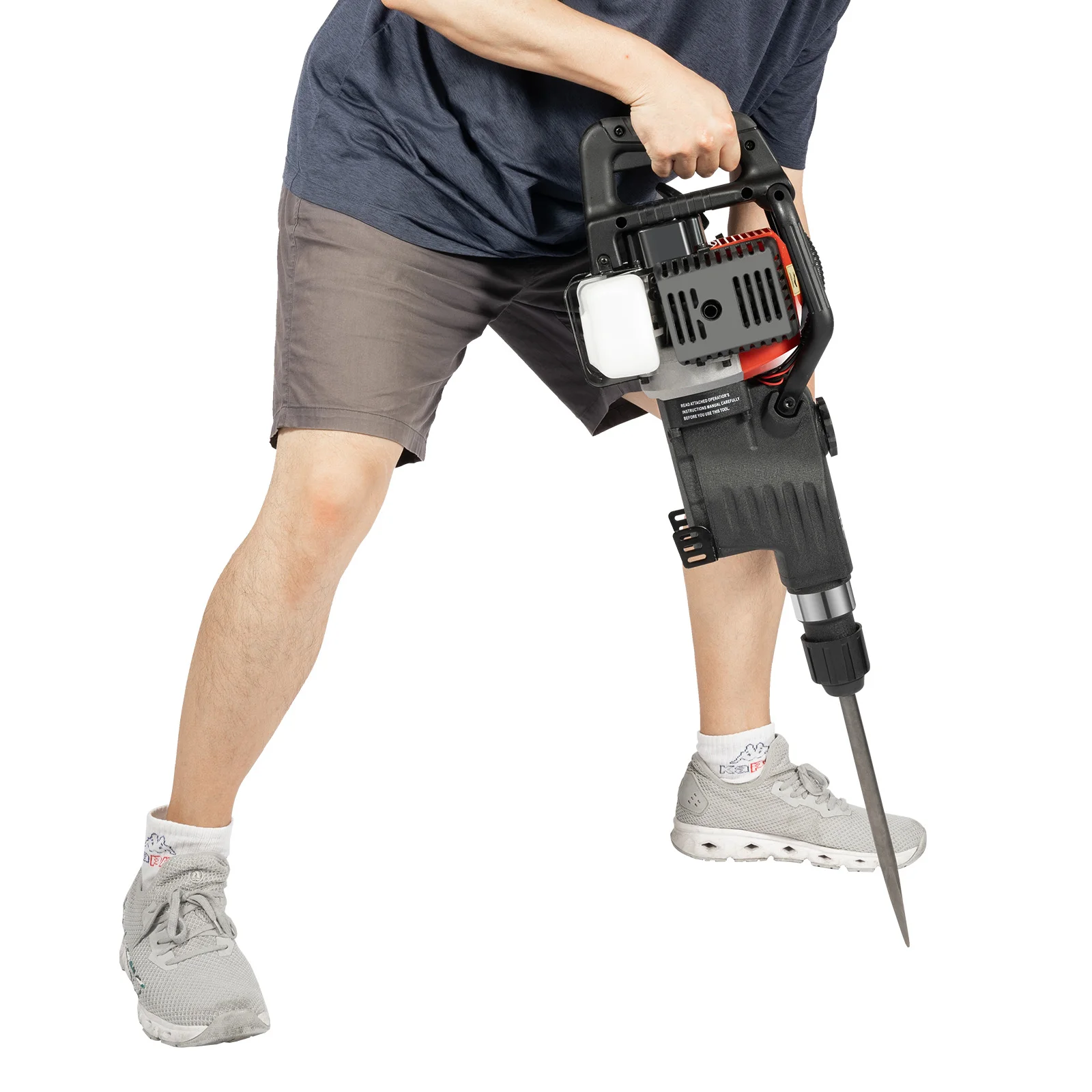 2 Stroke 1000W Demolition Jack Hammer 33CC Air Cooling Hammer Drilling Machine Handle 5300rpm Electric Hammer For Work