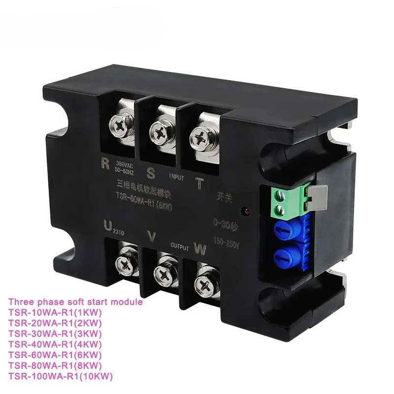Three-Phase Motor Soft Starter Module Controller 1KW-22KW Motor Soft Starter Motor Slow Starter — купить у AliExpress WW