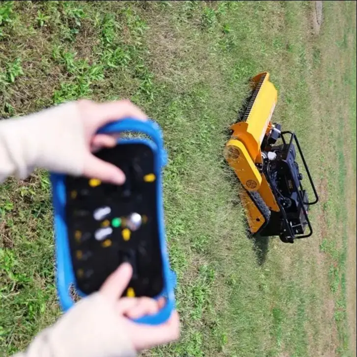 

Customized Grass Cutting Machine Flail Remote Control Lawn Mower Multi-Functional Good Quality