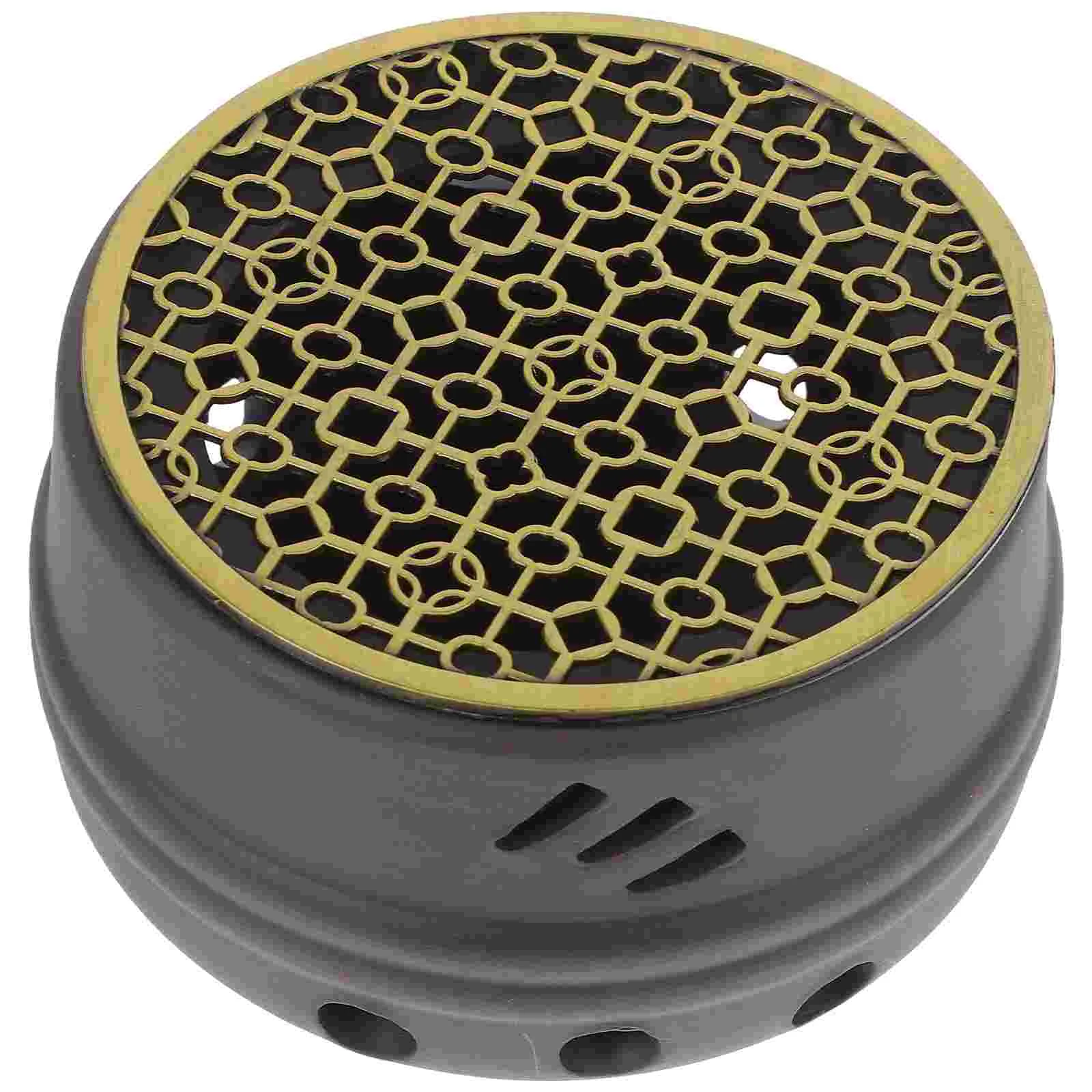 Tea Warmer Metal Teapot Heater Base Transparent Diffuser Purple Clay Rechargeable