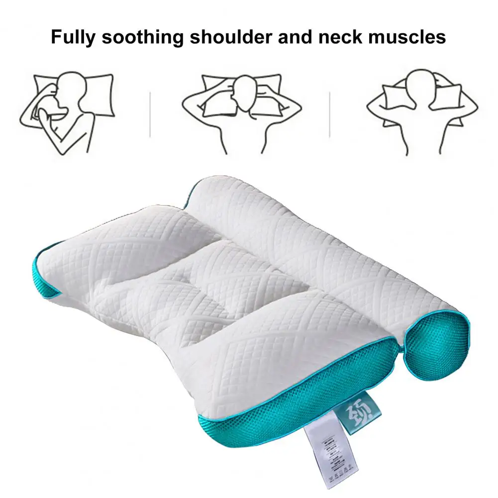 High-density Memory Foam Pillow Memory Foam Neck Pillow Ergonomic Memory Foam Neck Support Pillow Cervical Protection for Side