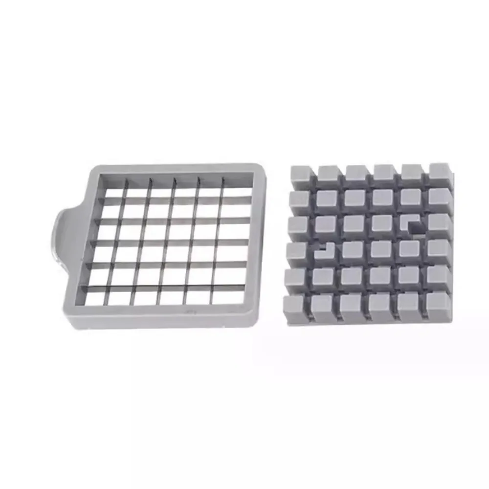 Stainless Steel Manual Potato Cutter Blade 36/64 Hole Rust-proof French Fries Slicer Blade Square Durable
