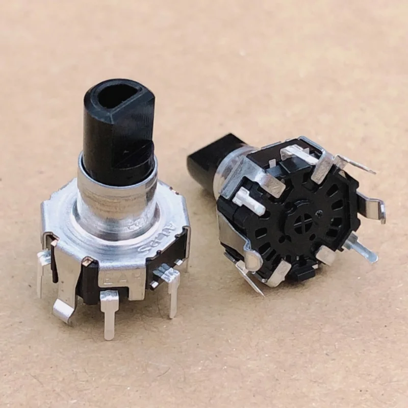 5Pcs ALPS EC12D1524403 Car Navigation CD Volume Encoder With Push Button Switch EC12 Round Type 30 Position 15 Pulse