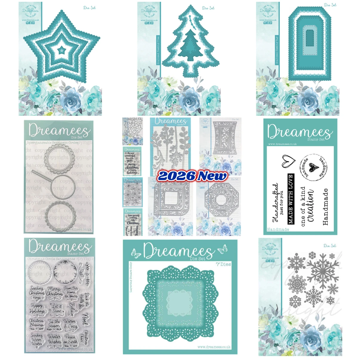 Nesting Stars Christmas Tree Cutting Dies Stamps Scrapbook Diary Decoration Stencil Embossing Template DIY Greeting Card Handmad