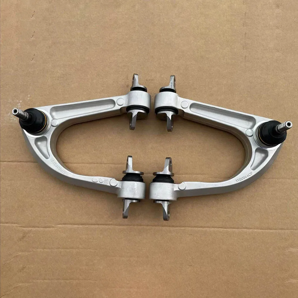 2PCS Front Upper Control Arm Kit For Mclaren MP4-12C 625C 650S 3.8L V8 11B0367CP 11B0044CP 11B1540CP 11B1542CP